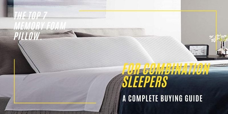 Memory Foam Pillow for Combination Sleepers